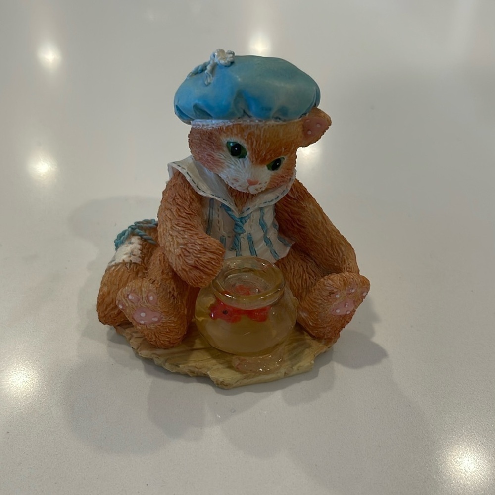 Calico Kittens Mischievous Figurine